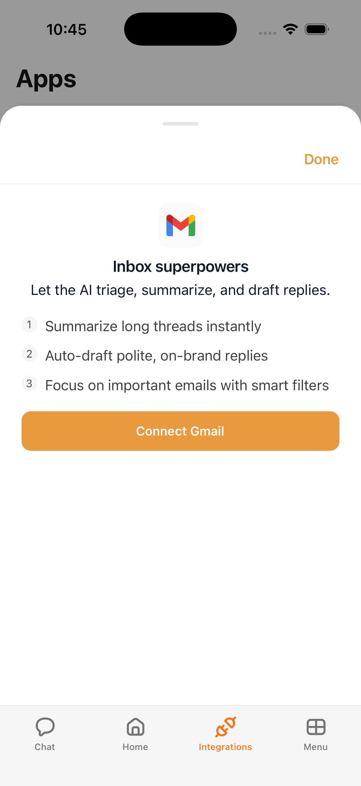 Google Docs connect sheet
